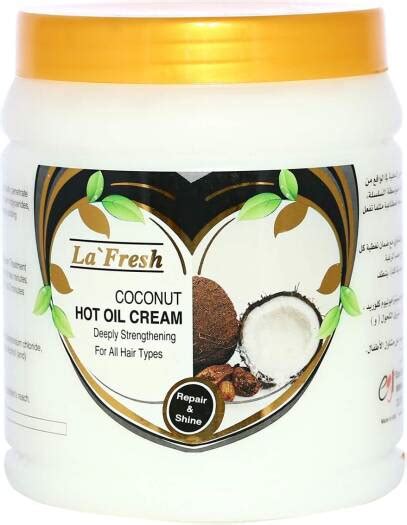 La Fresh Coconut Hot Oil Hair Cream 1000 Ml Buy Best Price In Uae Dubai Abu Dhabi Sharjah