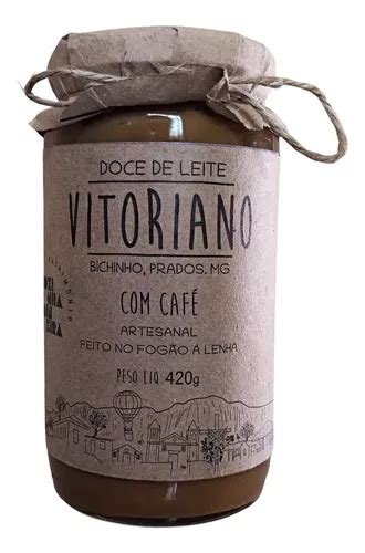 Doce De Leite Com Café Vitoriano Feito Em Fogão A Lenha Parcelamento