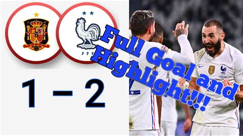 Full Highlight PRANCIS VS SPAIN FINAL UEFA NATIONS LEAAGUE 2021