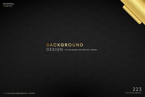 Premium Vector A Black Background With Gold Letters That Say