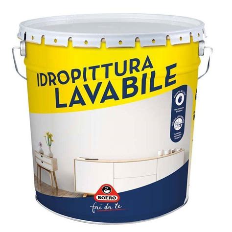 Offerta Boero Fai Da Te Idropittura Lavabile Pronta All Uso Ideale