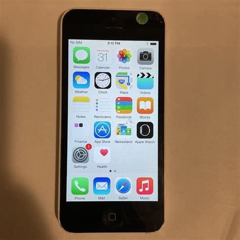 Apple Iphone 5c 8gb White A1532 Cdma Gsm Ebay