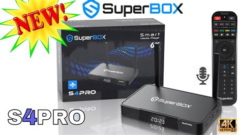 The All New Superbox S Pro With Voice Command Remote Review Youtube