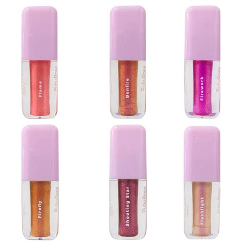 KIT LIP GLOSS RUBY ROSE 5ML C 6