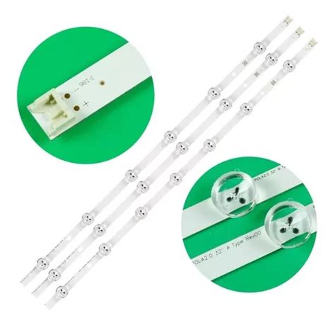 Kit Completo Barra De Led Tv 32ln546b 32ln536b C Fitas Frete grátis