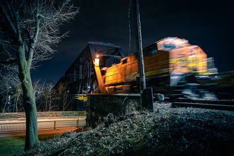 Night on The Railroad — Railroad Photography by Ryan Gaynor