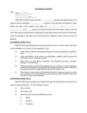 Interrogatories Request Production Complete With Ease AirSlate SignNow