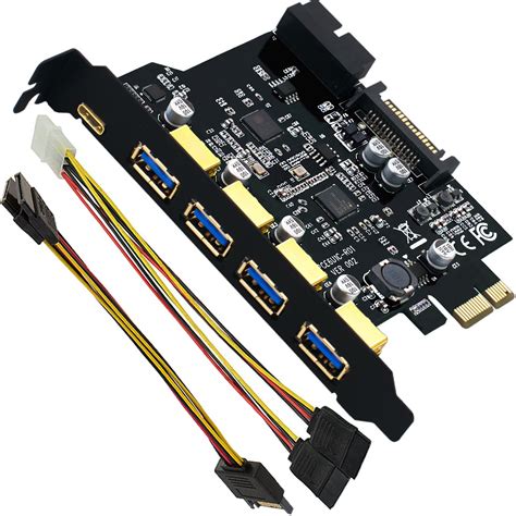 Buy Mailiya Pci E To Type C A Port Usb Pci Express Card And