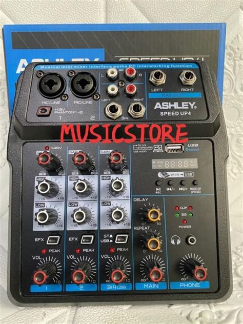 Mixer Ashley Speed Up 4 Original USB BLUETOOTH Lazada Indonesia