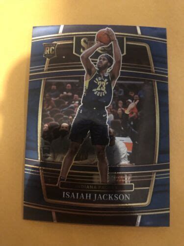 2021 22 Panini Select Isaiah Jackson Blue Concourse Rookie RC 55