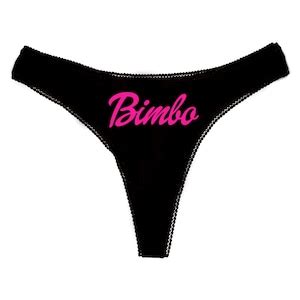 Bimbo Set Knickers Vest Cami Thong Shorts BDSM Bondage Submissive Sub