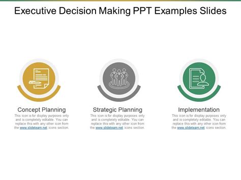 Executive Decision Making Ppt Examples Slides Powerpoint Slide