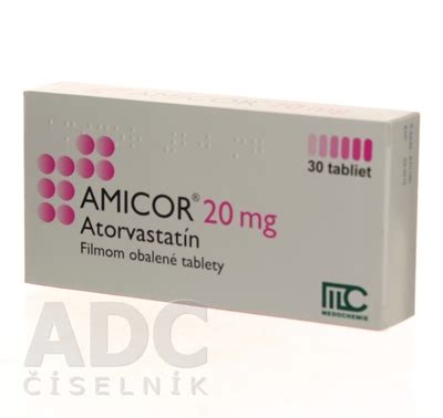 AMICOR 20 mg - ADC.sk