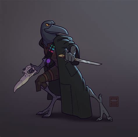 [ART] Kenku Rogue : DungeonsAndDragons