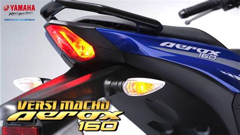 INI BARU SANGAR NEW YAMAHA AEROX 2024 VERSI MACHO RESMI HADIR DI