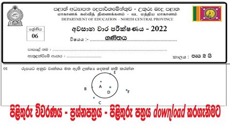 Grade Mathematics Third Term Evaluation