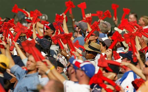 Atlanta Braves Fans Tomahawk Chop Scares Sports Writer