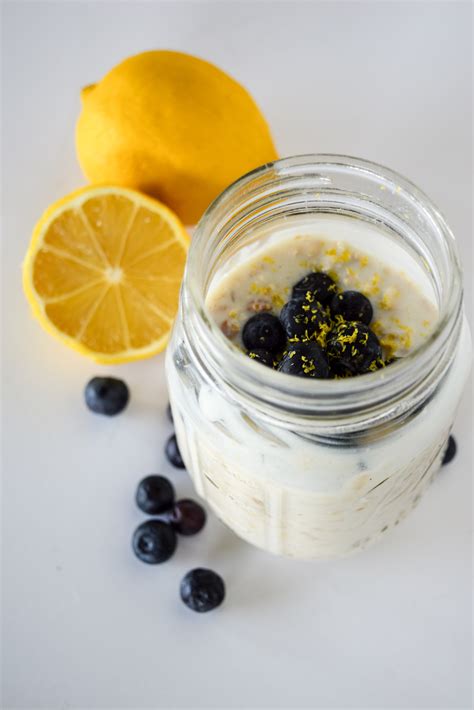 Lemon Blueberry Overnight Oats A Simplified Life