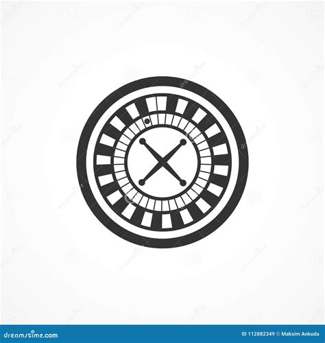 Icono De La Ruleta De La Imagen Del Vector Stock de ilustración