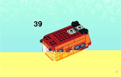 LEGO Instructions For Set The Bikini Bottom Express SpongeBob