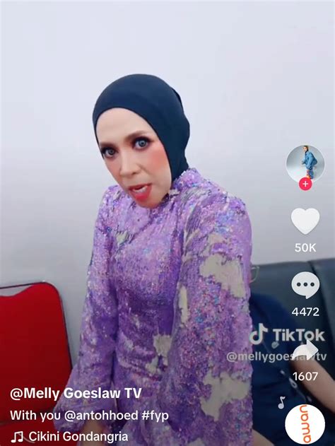 Melly Goeslaw Dinilai Makin Mirip Aming Oleh Netizen Respons Dengan