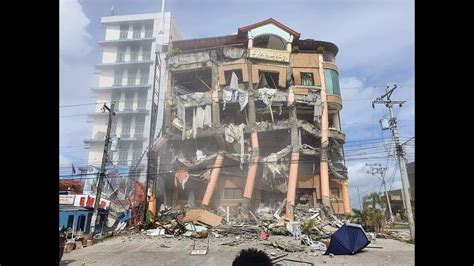 Evas Hotel In Kidapawan After Magnitude 65 Earthquake Strike Tulunan