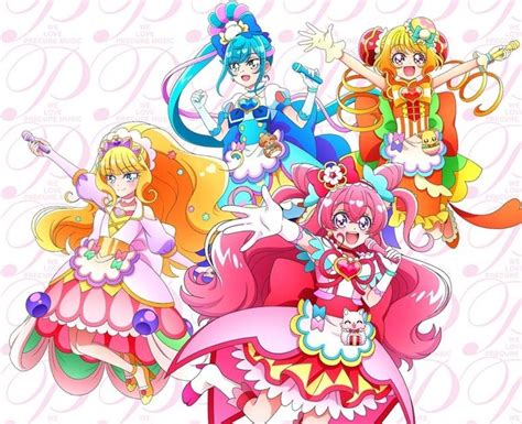 Delicious Party Precure group shot : precure