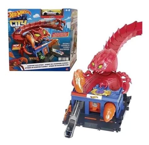 Pista Hot Wheels City Ataque Do Escorpião Mattel Miniatura Frete grátis