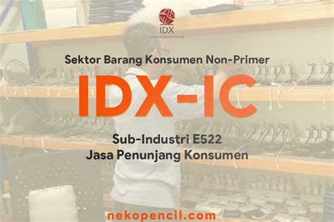 Saham Di Sektor E522 Jasa Penunjang Konsumen IDX IC Nekopencil