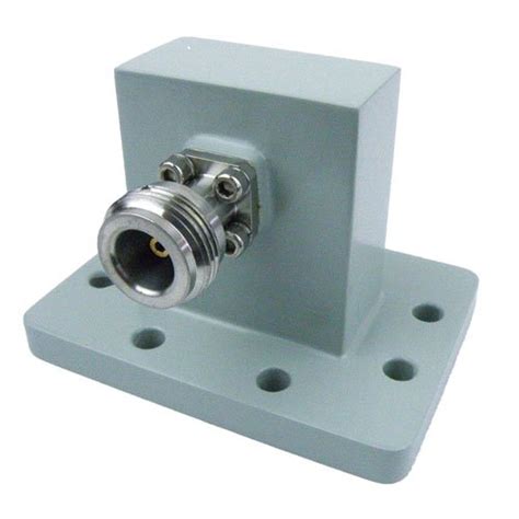 Wr To Type N Female Waveguide To Coax Adapter Udr Standard With