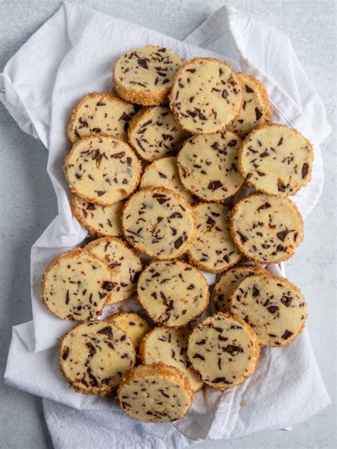 Chocolate Hazelnut Shortbread Cookies Bakes By Brown Sugar