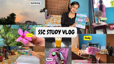 STUDY VLOG Ssc Study Vlog Ssc Cgl Aspirants Life Study Routine A