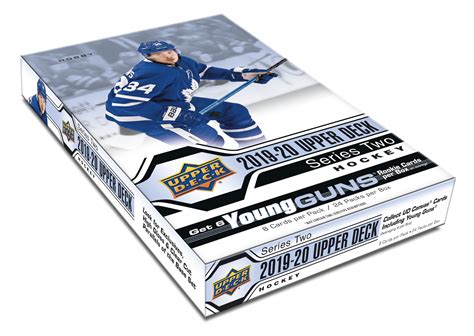 2019 20 Upper Deck Series 2 Hockey Hobby Box Zephyr Epic