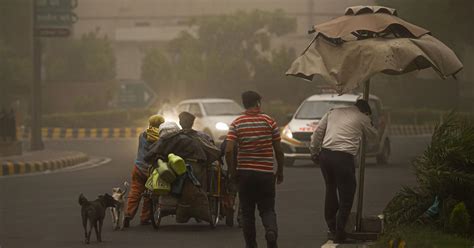 Dust Storm Hits Delhi Several Flights Diverted From Indira Gandhi International Airport