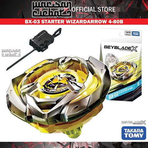 Takara Tomy Beyblade X Bx Starter Wizard Arrow B Shopee