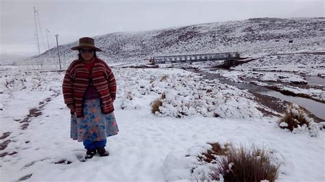 Temperatura Descenderá Hasta 18 °c En La Sierra Sur