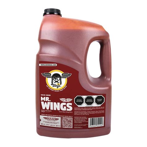 Salsa Para Alitas Y Botanas Mr Wings Sabor Mr Wings 3 8 Kg Walmart