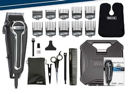 Wahl Clipper Elite Pro High Performance Home Haircut And Grooming Kit