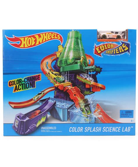 Buy Hot Wheels Shifters Color Splash Science Lab Playset, Multi Color ...