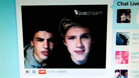 Liam Payne And Niall Horan On Twicam April Youtube