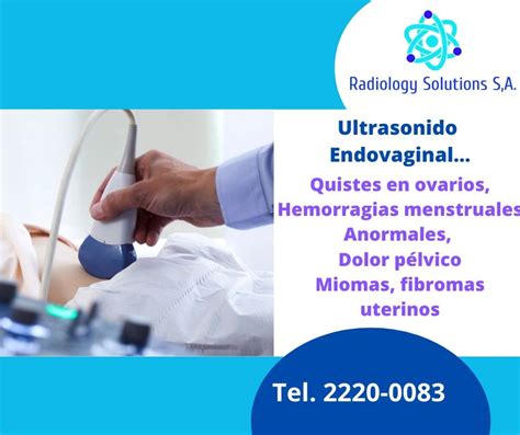 Ultrasonido P Lvico Endovaginal O Abdominal