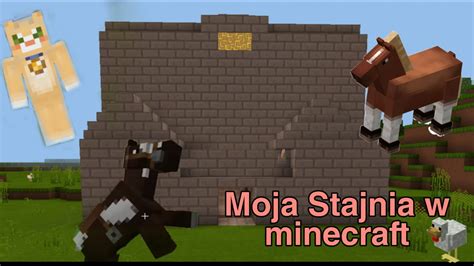 Moja Stajnia W Minecraft 1 YouTube