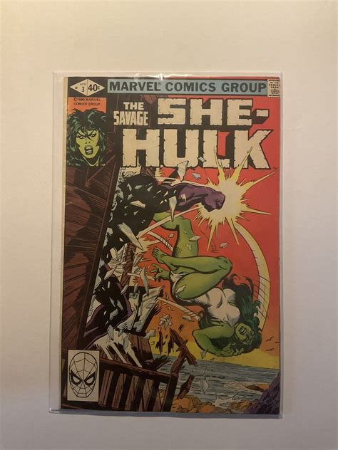 Savage She Hulk Fine Fn Marvel Comic Books Bronze Age