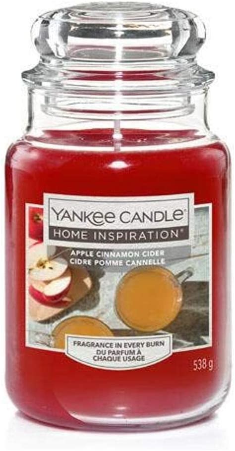 Amazon De Yankee Candle Gro E Kerze Im Glas Gem Tlicher Herbstduft