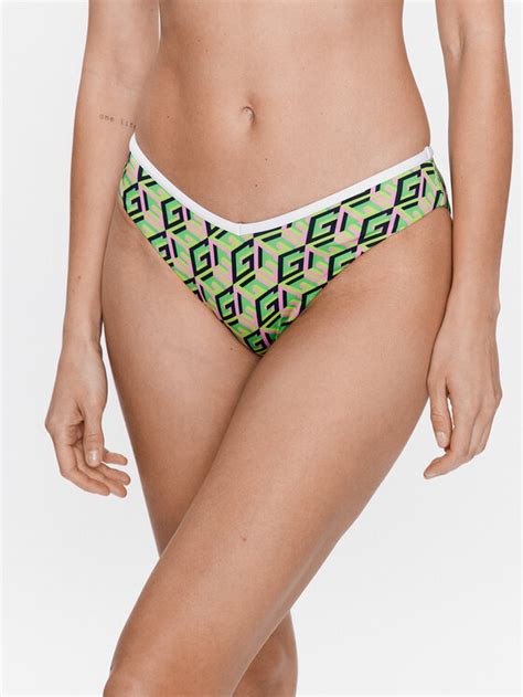 Guess Bikini Pezzo Sotto E3GO16 MC045 Verde Modivo It