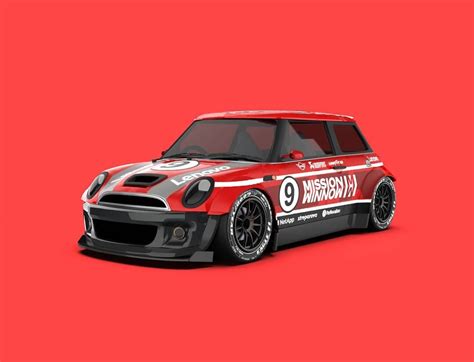 Artstation Missionwinnow Livery On Mini Cooper