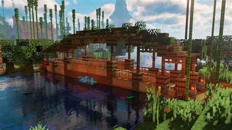 Minecraft wooden bridge Idea | Wooden bridge, Minecraft, Arch bridge