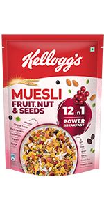 Kellogg S Muesli Nuts Delight G In Power Breakfast India S