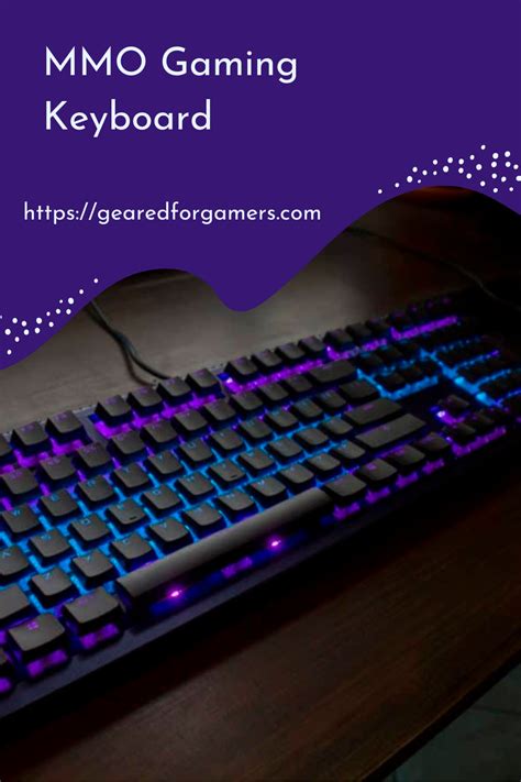 Mmo Gaming Keyboard Dominate The Mmo Realm With A Top Of The Line