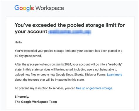 Xử lý Pooled Storage trong Google Workspace bị đầy như nào